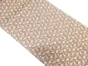 アンティーク　笹蔓紋織り出し袋帯（材料）